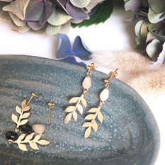 Boucles d'oreille DIY Daphnée