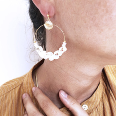 boucles d'oreilles DIY Laury