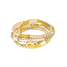 bracelet tissage wrap a creer kit diy Guethary